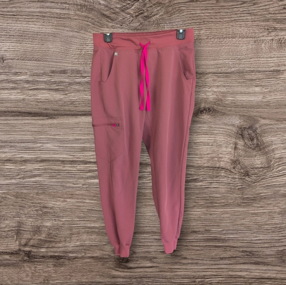 Figs Mauve Zamora Joggers (Small) - Picture 2 of 4